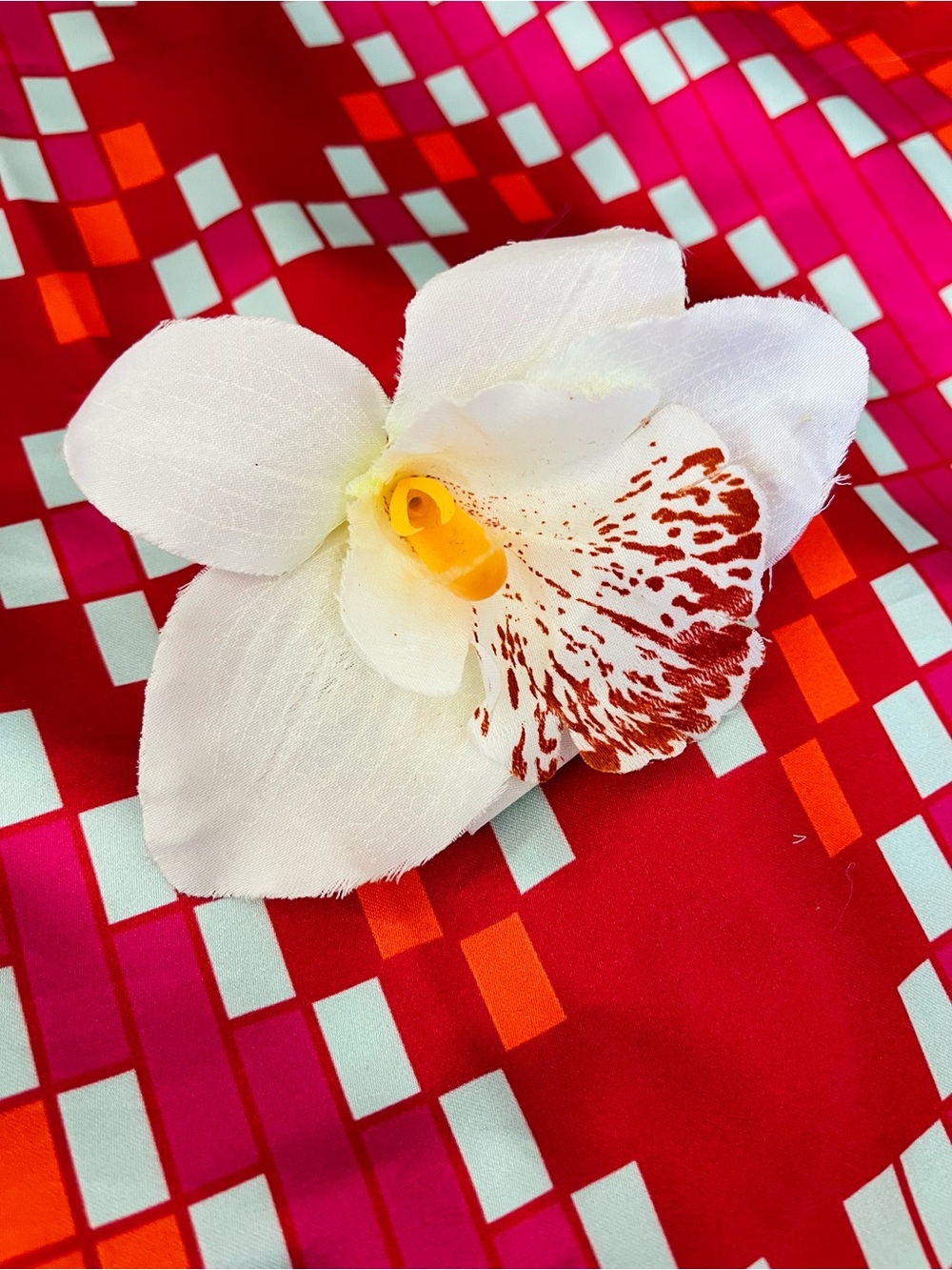 TROPICAL HAIR FLOWER HAIR CLIP/BARRETTE